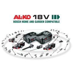AL-KO Plæneluftere > 18V (BOSCH H&G) AR 1835 PLÆNELUFTER 2X170 MM UDEN BATTERI OG LADER