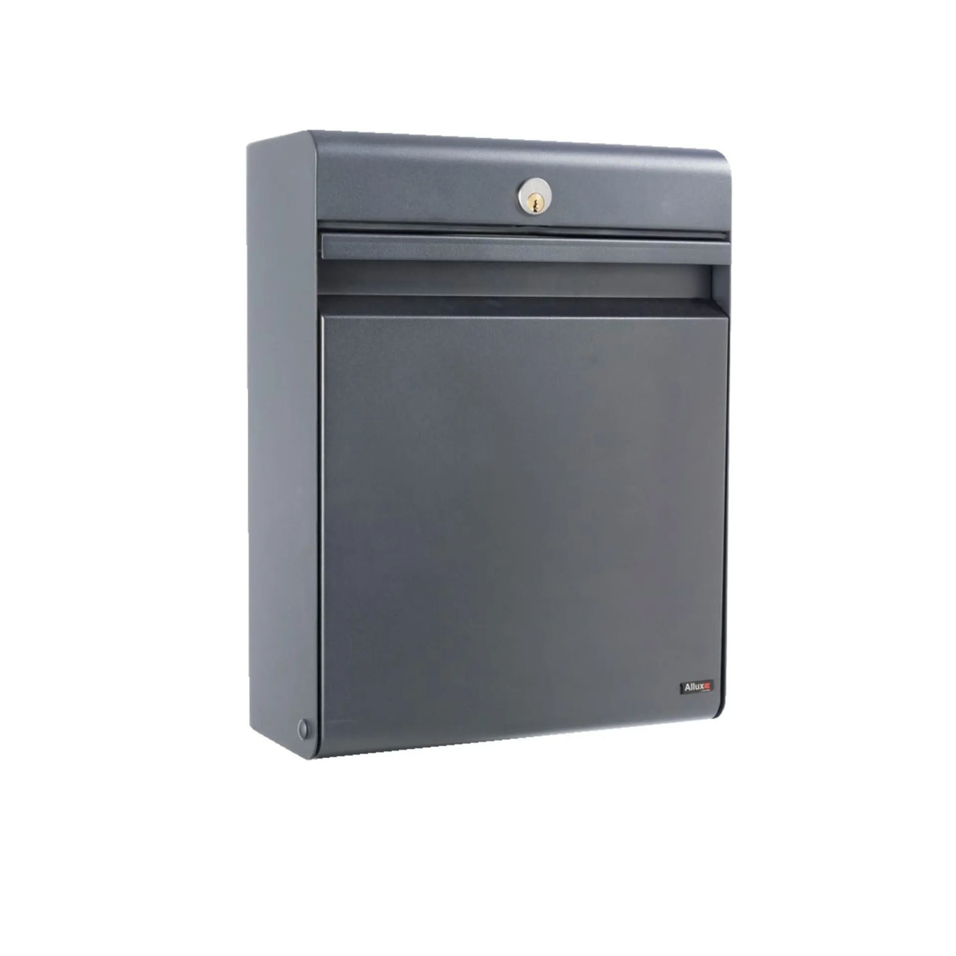 Allux Postkasser & Standere > HOLSCHER POSTKASSE ANTRACIT