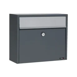 Allux Postkasser & Standere > LT150 POSTKASSE ANTRACIT/ALU