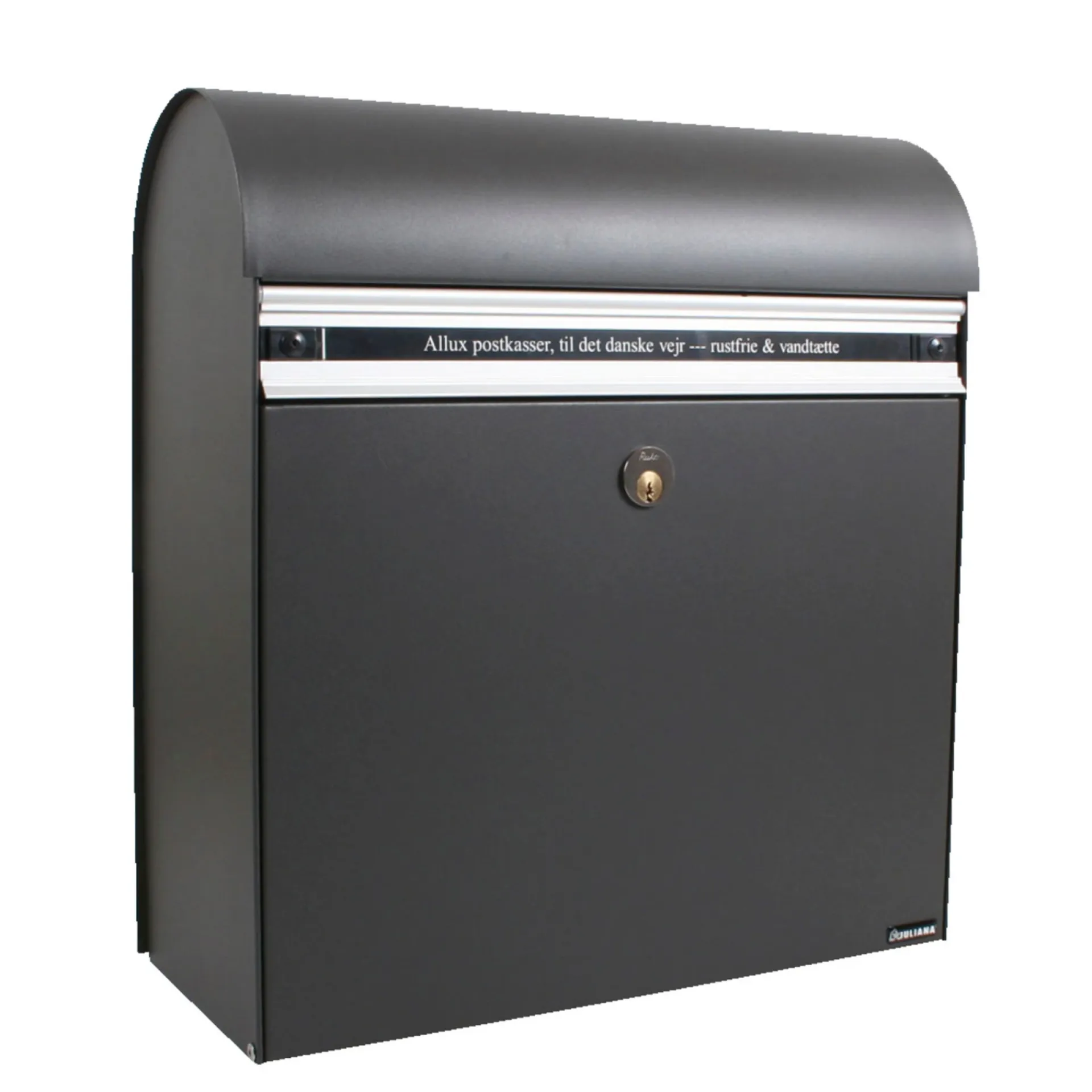 Allux Postkasser & Standere > 200 POSTKASSE ANTRACIT