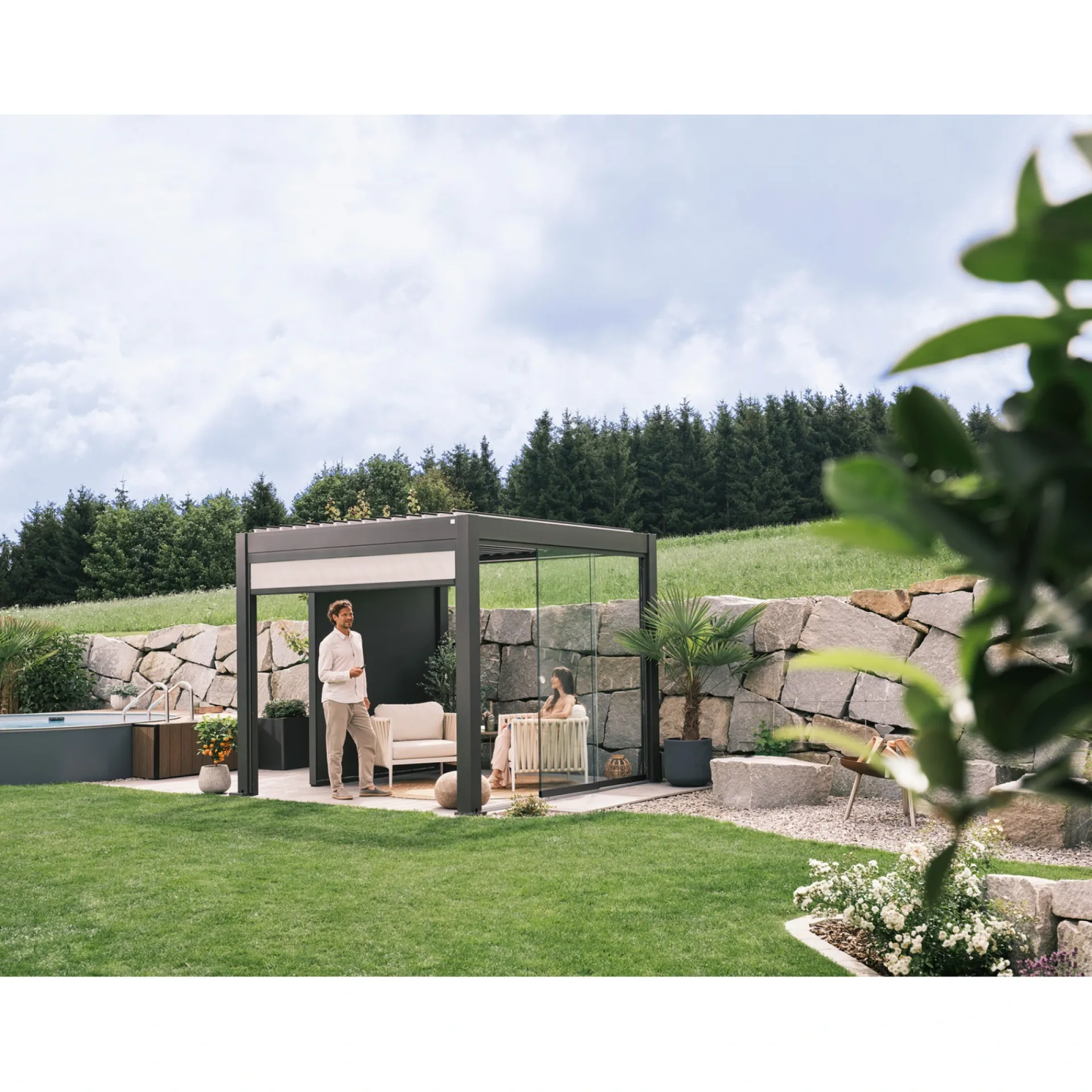 Biohort Pavilloner > PERGOLA 3.12 X 3.12 M