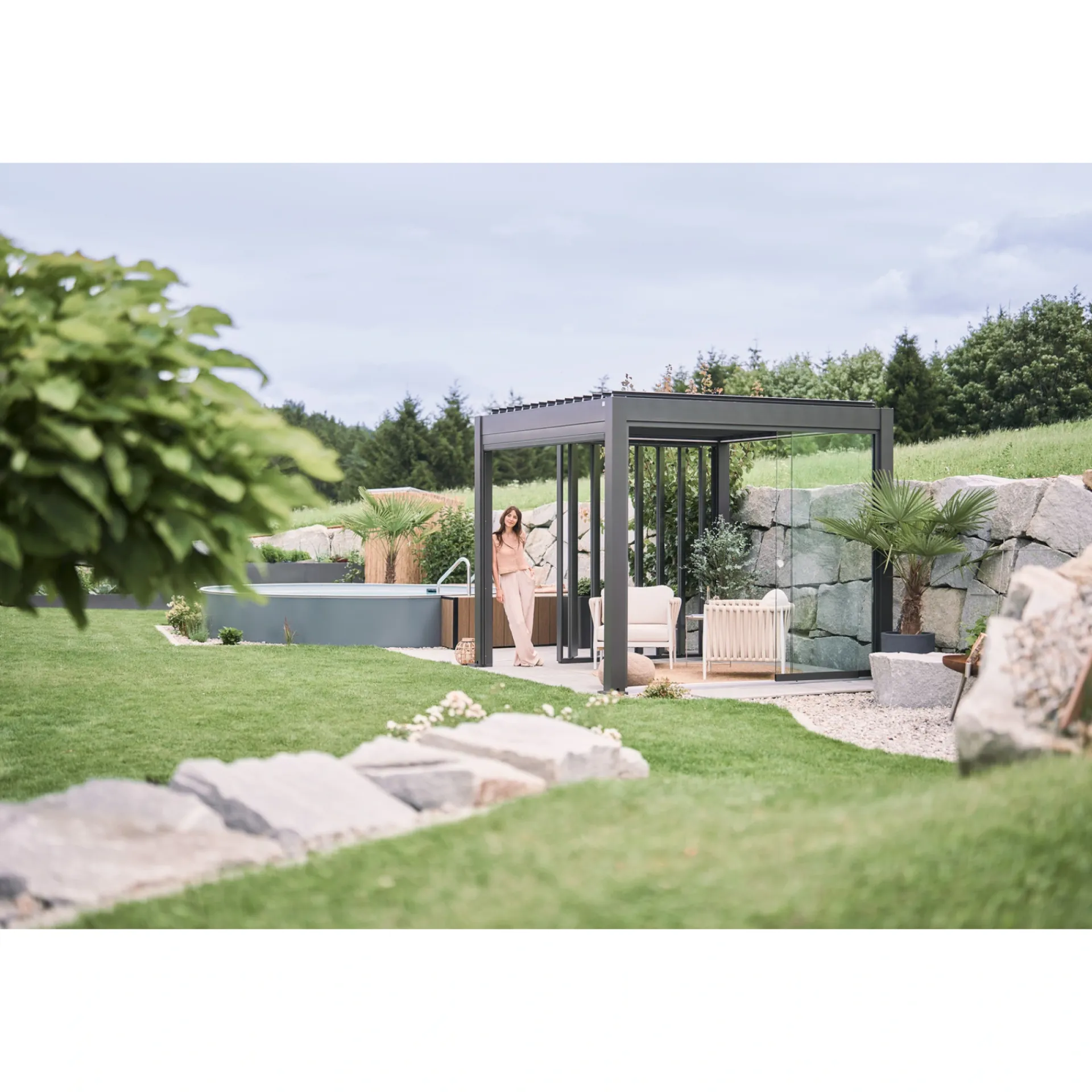 Biohort Pavilloner > PERGOLA 3.12 X 3.12 M