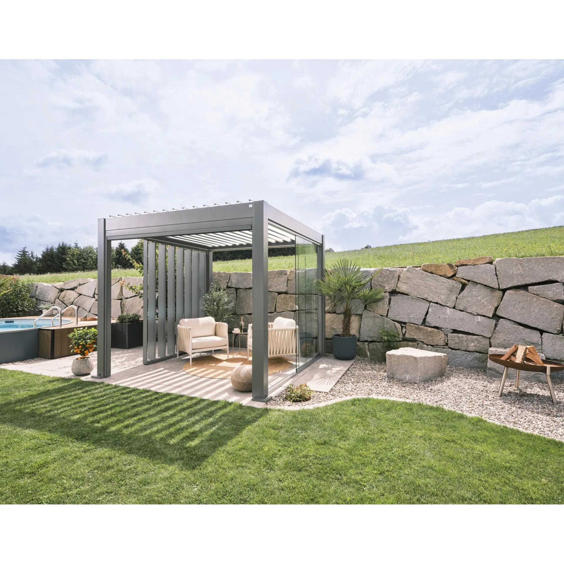 Biohort Pavilloner > PERGOLA 3.12 X 3.12 M