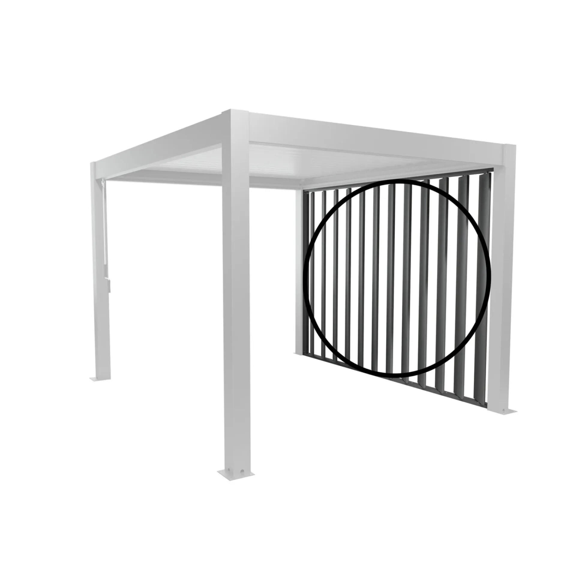 Biohort Pavilloner > SIDEVÆG PERGOLA 2.35 X 3.27 M