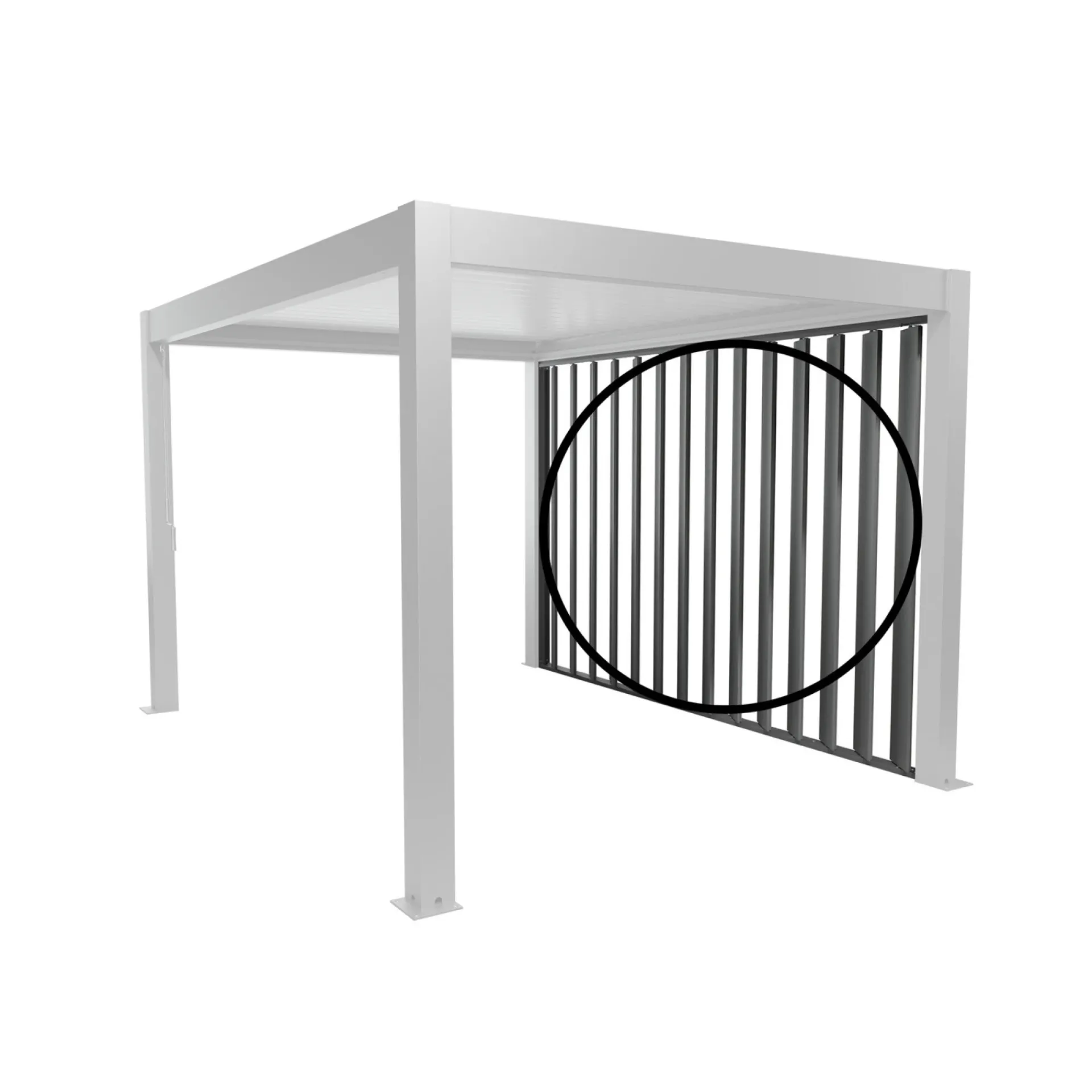 Biohort Pavilloner > SIDEVÆG PERGOLA 2.35 X 3.64 M