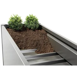 Biohort Højbede & Plantekasser > TILBEHØR 1X0,5 MELLEMHYLDE MØRKEGRÅ METALLIC 4 X 108 X 62 CM