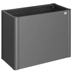Biohort Højbede & Plantekasser > 1X0,5 HØJBED MØRKEGRÅ METALLIC 77 X 53 X 102 CM