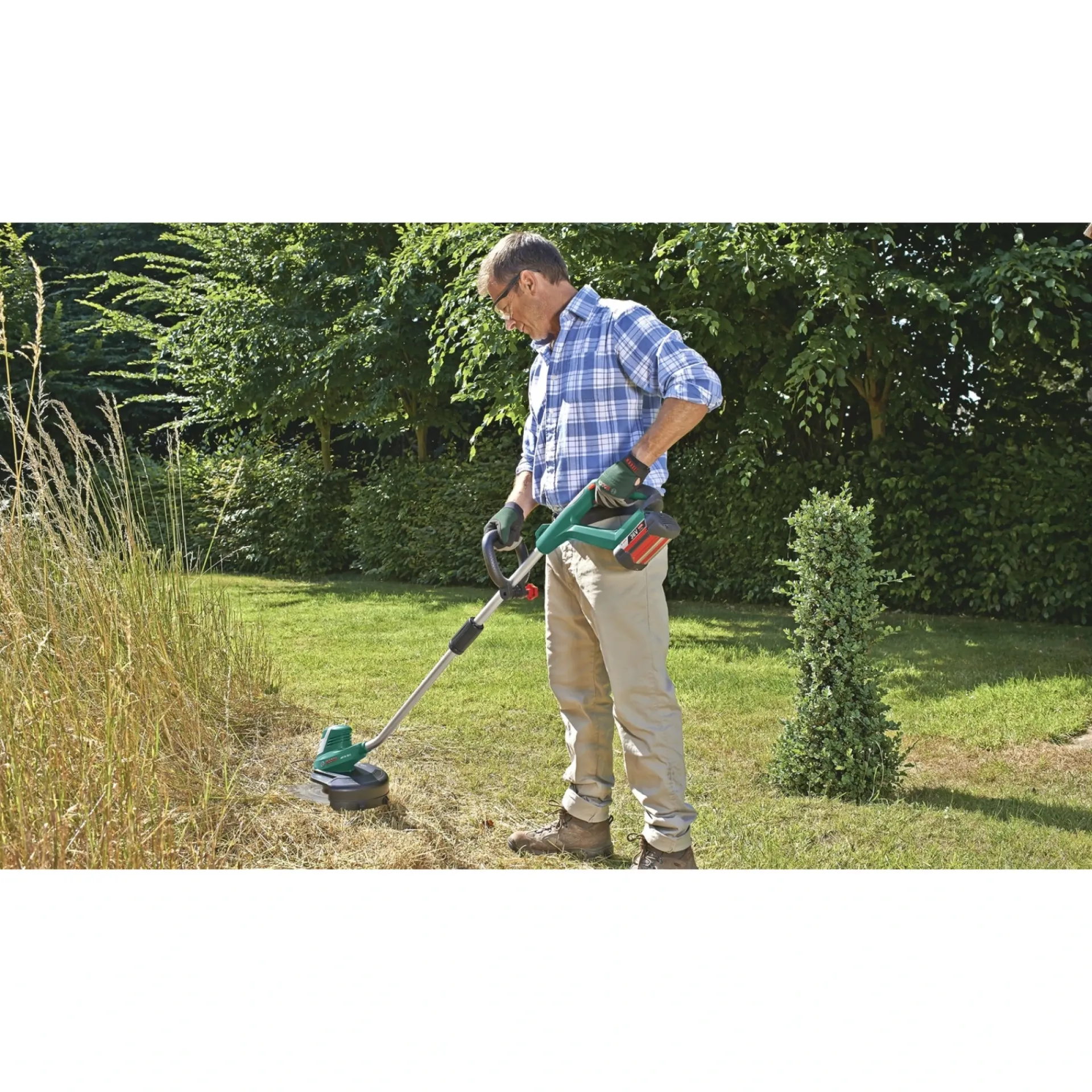 Bosch Græstrimmere > ADVANCED GRASSCUT 36 GRÆSTRIMMER 30 CM 36,0 V UDEN BATTERI OG LADER
