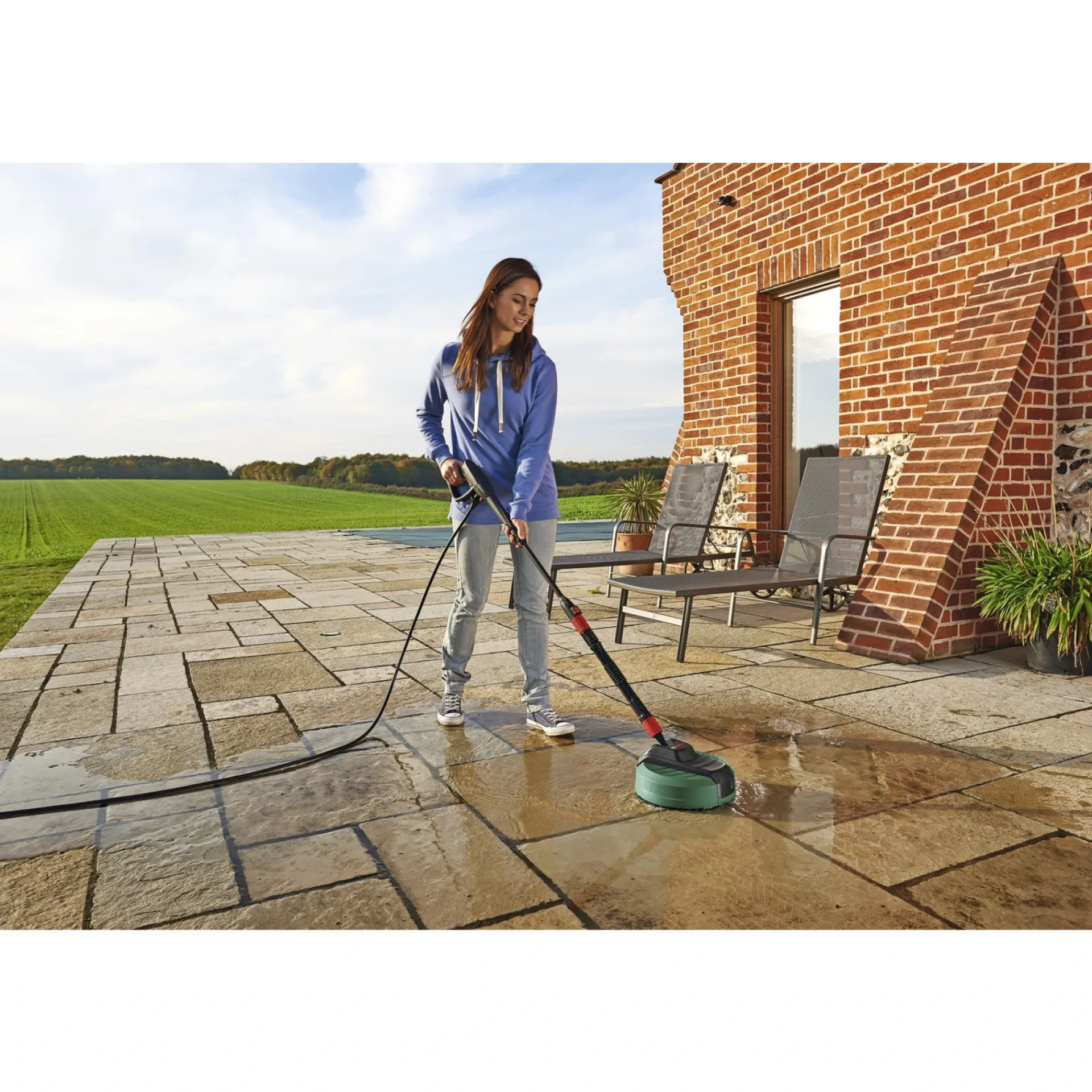 Bosch Tilbehør Havemaskiner > AQUASURF AQUASURF 280 TERRASSERENSER TERRASSEVASKER