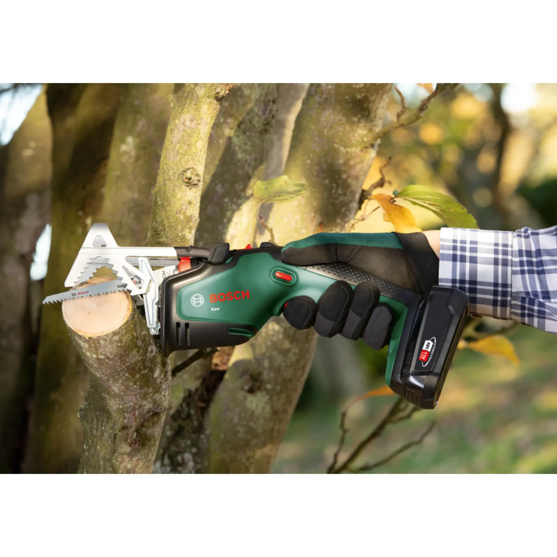 Bosch Hækkeklippere > GRENSAV 15 CM UDEN BATTERI OG LADER