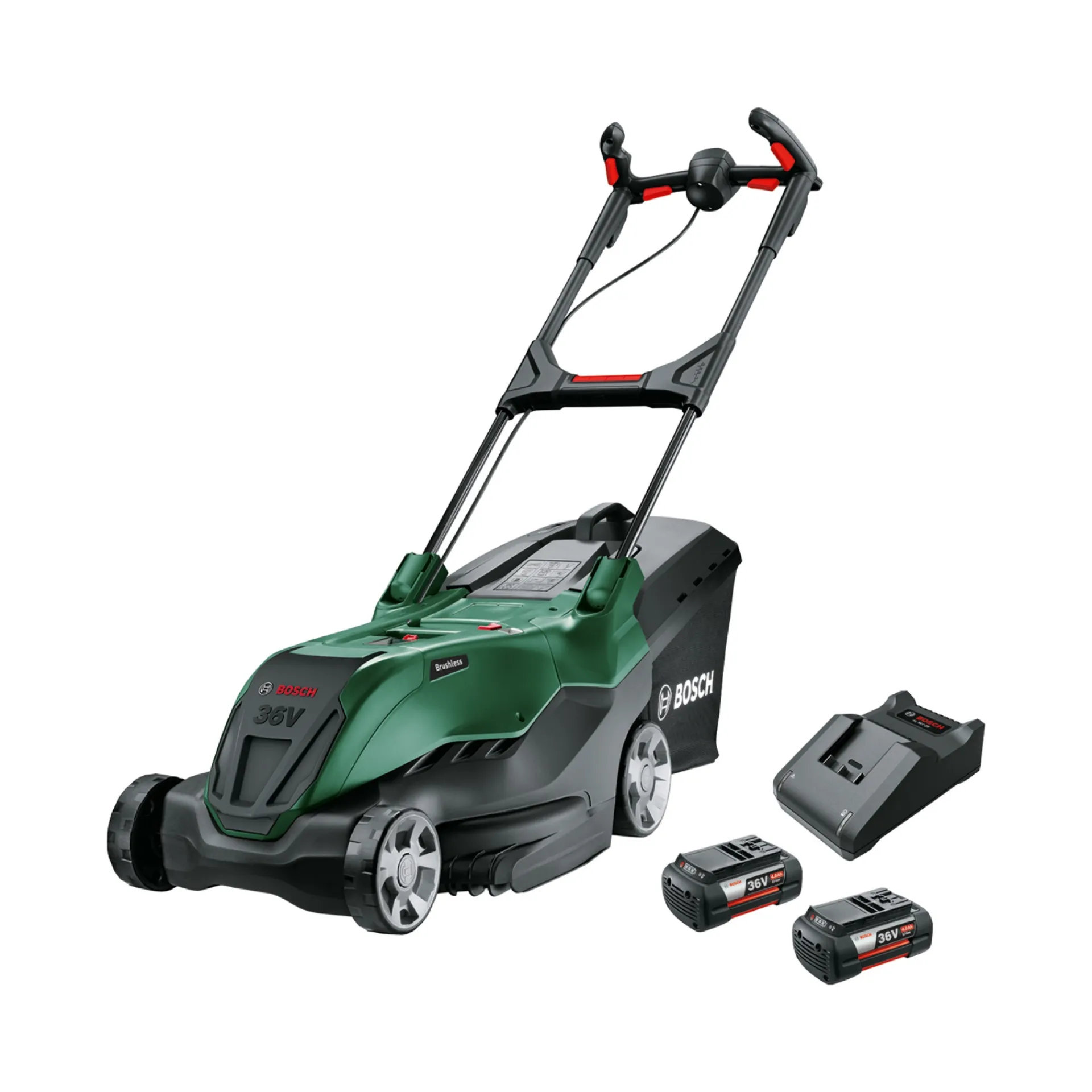 Bosch Plæneklippere > PLÆNEKLIPPER AKKU 36,0 V MED BATTERI OG LADER