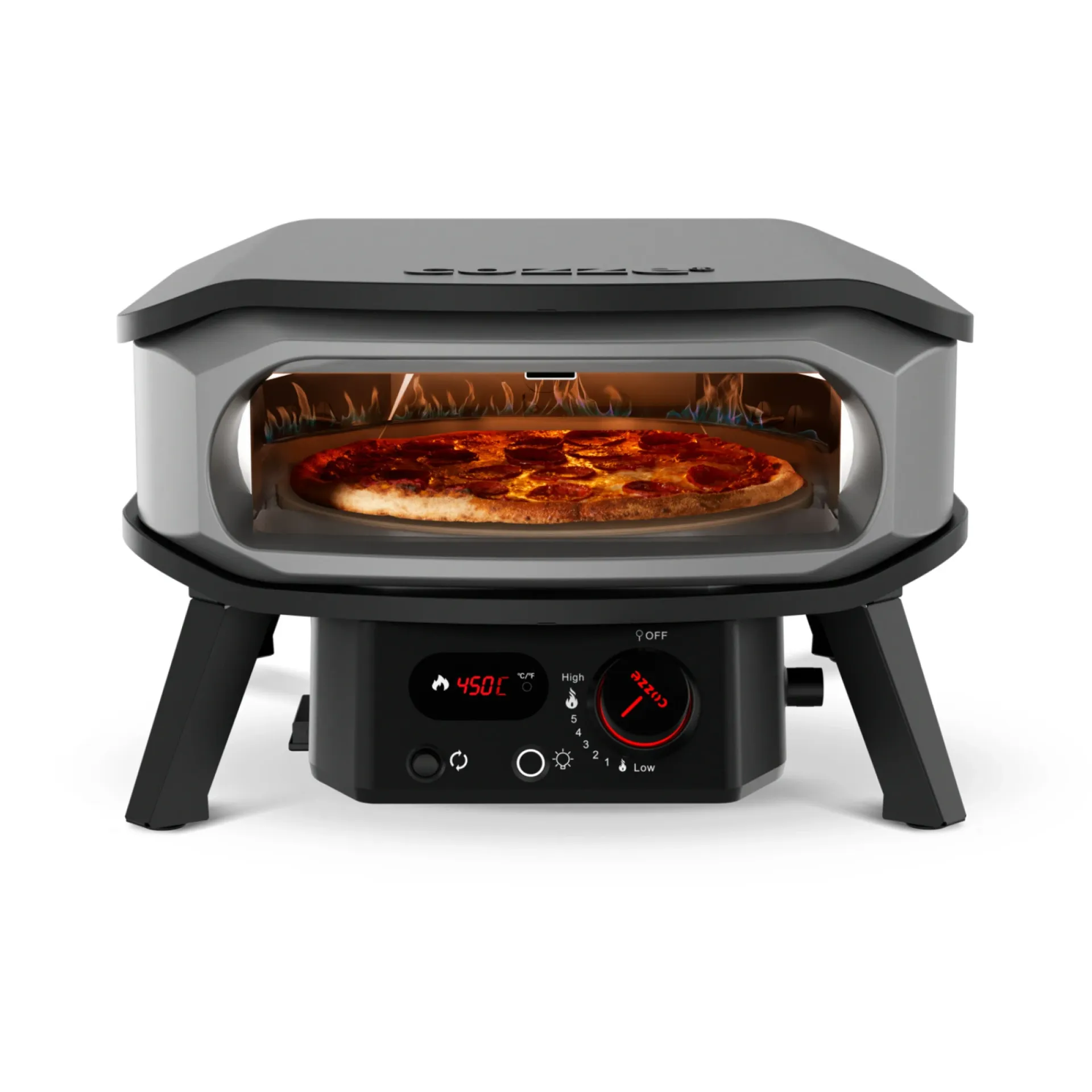 COZZE Pizza > 13" PREMIUM ROTATE GAS PIZZAOVN