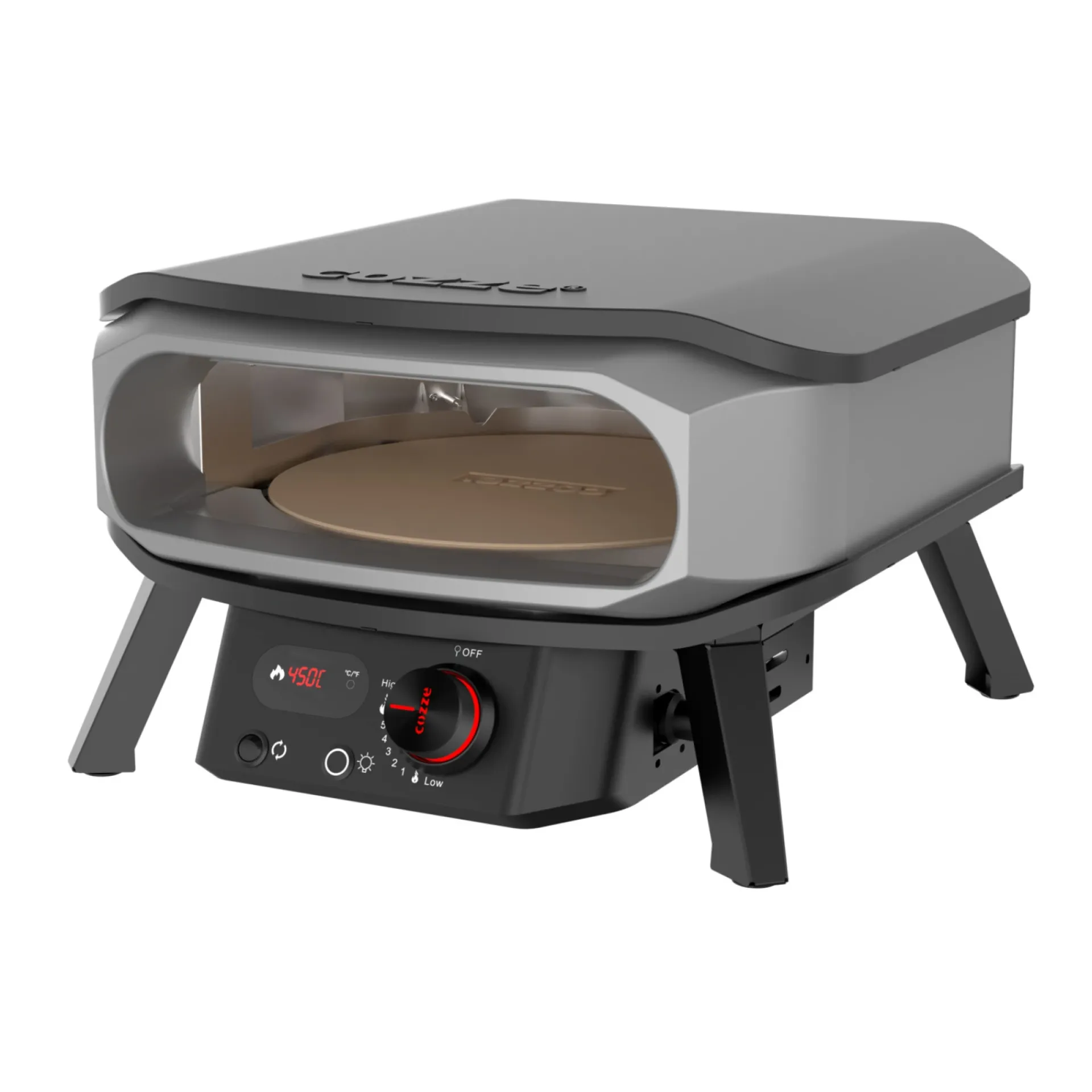COZZE Pizza > 13" PREMIUM ROTATE GAS PIZZAOVN