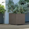 Deroma Havekrukker > MILLENIUM 208-623 PLANTEKASSE PLASTIK SANDSTEN 49X49X49 CM