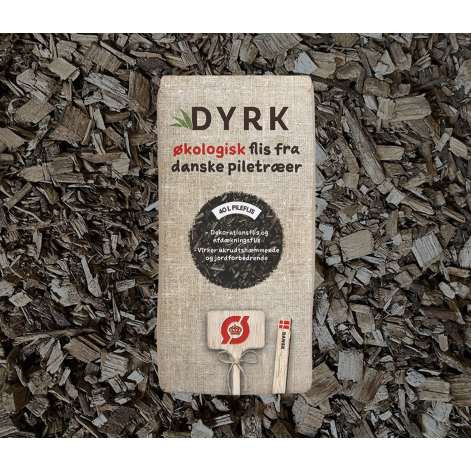 DYRK Jord > ØKOLOGISK PILEFLIS 40 L