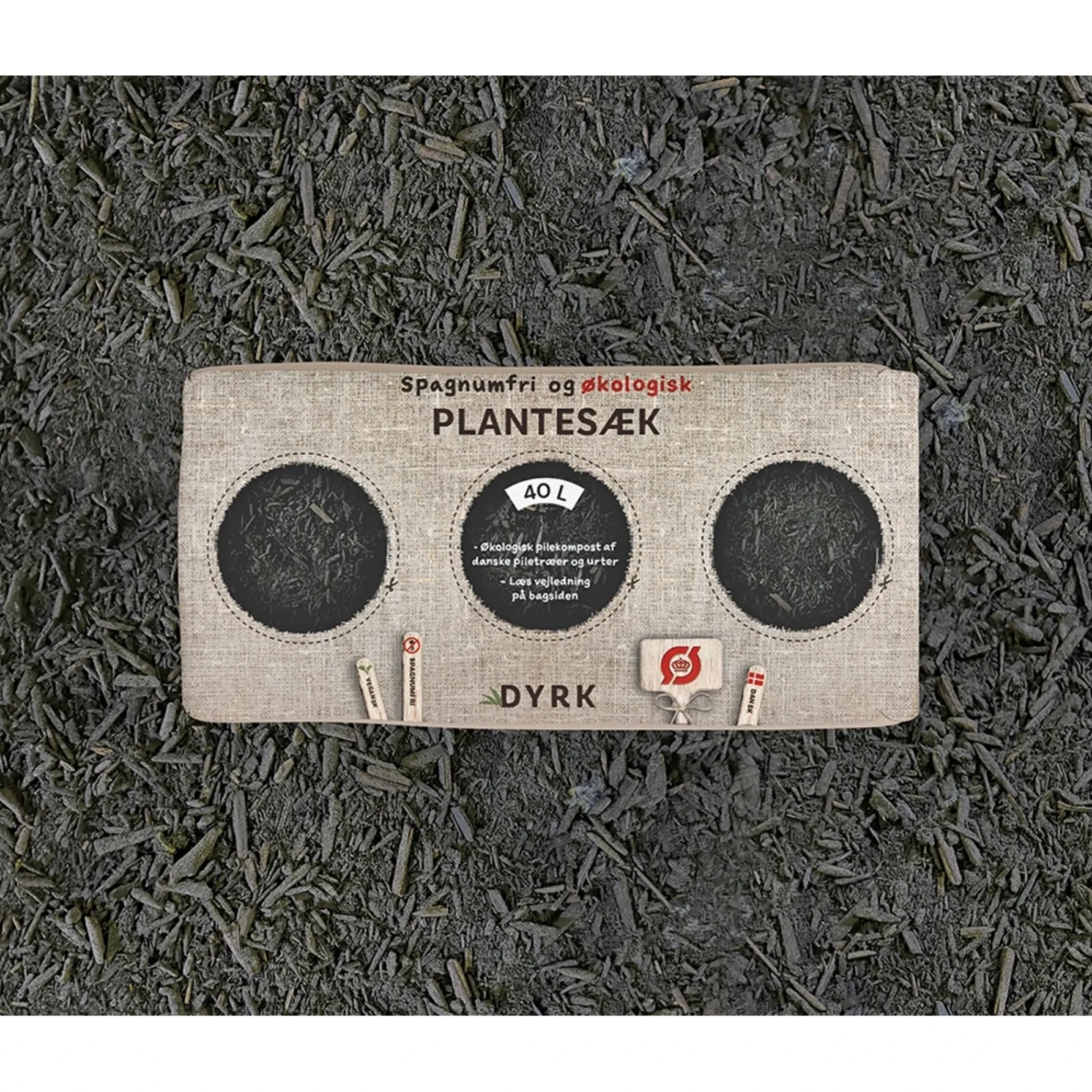 DYRK Jord > ØKOLOGISK PLANTESÆK 40 L