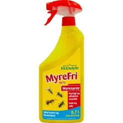 ECOstyle Bekæmpelsesmidler > PUMPESPRAY MYREFRI 700 ML