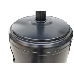 F&H Com Terrassevarmere > RUND TERRASSEVARMER SORT 5000-12000 WATT