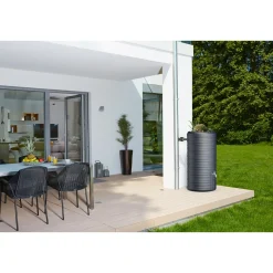 Garantia Regnvandstønder & Regnvandsbeholdere > REGNVANDSBEHOLDER 300L, H1,18 MTR. GRÅ