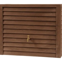 Garantia Regnvandstønder & Regnvandsbeholdere > WOODY 350 L REGNVANDSBEHOLDER 40 X 124 X 100 CM LYS BRUN