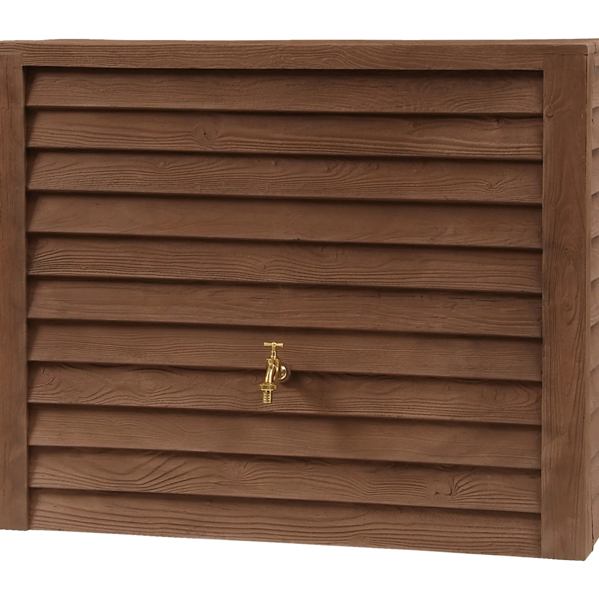 Garantia Regnvandstønder & Regnvandsbeholdere > WOODY 350 L REGNVANDSBEHOLDER 40 X 124 X 100 CM LYS BRUN