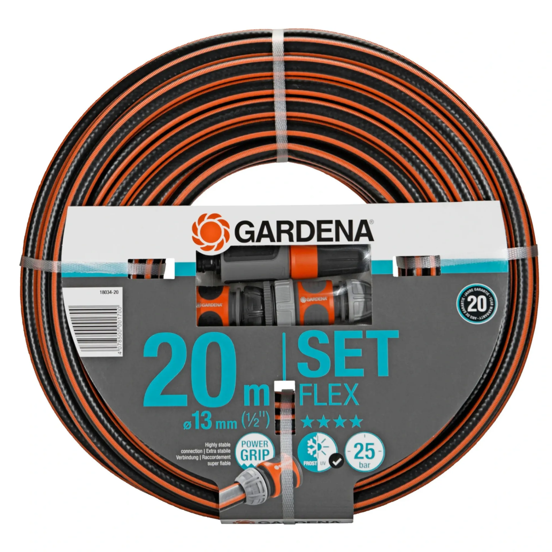 Gardena Vandingsartikler > COMFORT FLEX SLANGE 20 M