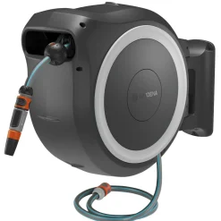 Gardena Vandingsartikler > POWERROLL XXL BATTERIDREVET VÆGSLANGEBOKS 40 M