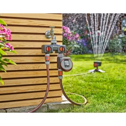 Gardena Vandingsartikler > PREMIUM 2-VEJS VENTIL ½", 3/4", 1"