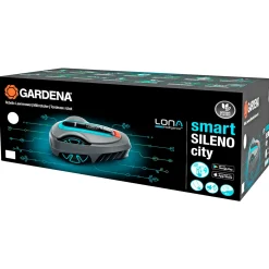 Gardena Robotplæneklippere > SMART SILENO CITY 600 LONA ROBOTPLÆNEKLIPPER 600 M2