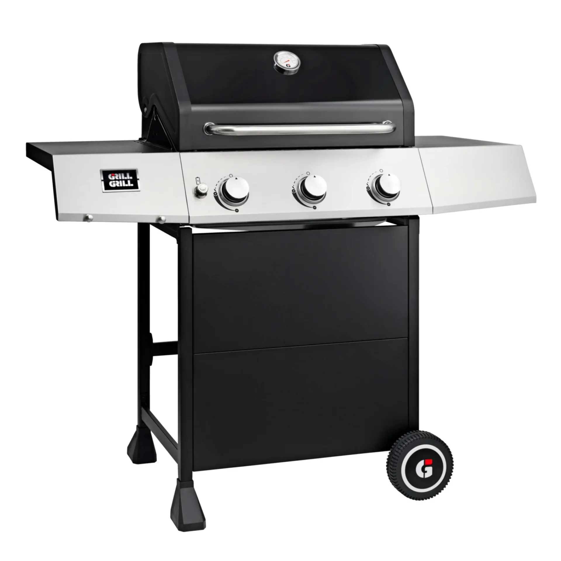 GrillGrill Gasgrill > CASUAL B-312 GASGRILL SORT/RUSTFRIT STÅL
