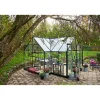 Halls Drivhuse > ICON 8 GARDENHOUSE EKSKL. SOKKEL HÆRDET GLAS GRØN 13,0 M2