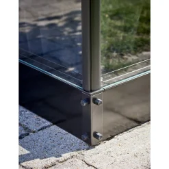 Dame Halls Drivhusfundamenter > QUBE 88 SOKKEL SORT 6,6 M2