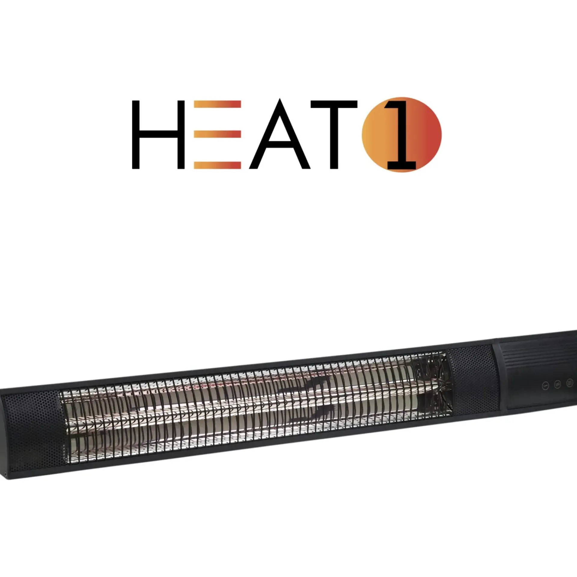 Heat1 Terrassevarmere > 212-360 TERRASSEVARMER SORT 650/2000 W