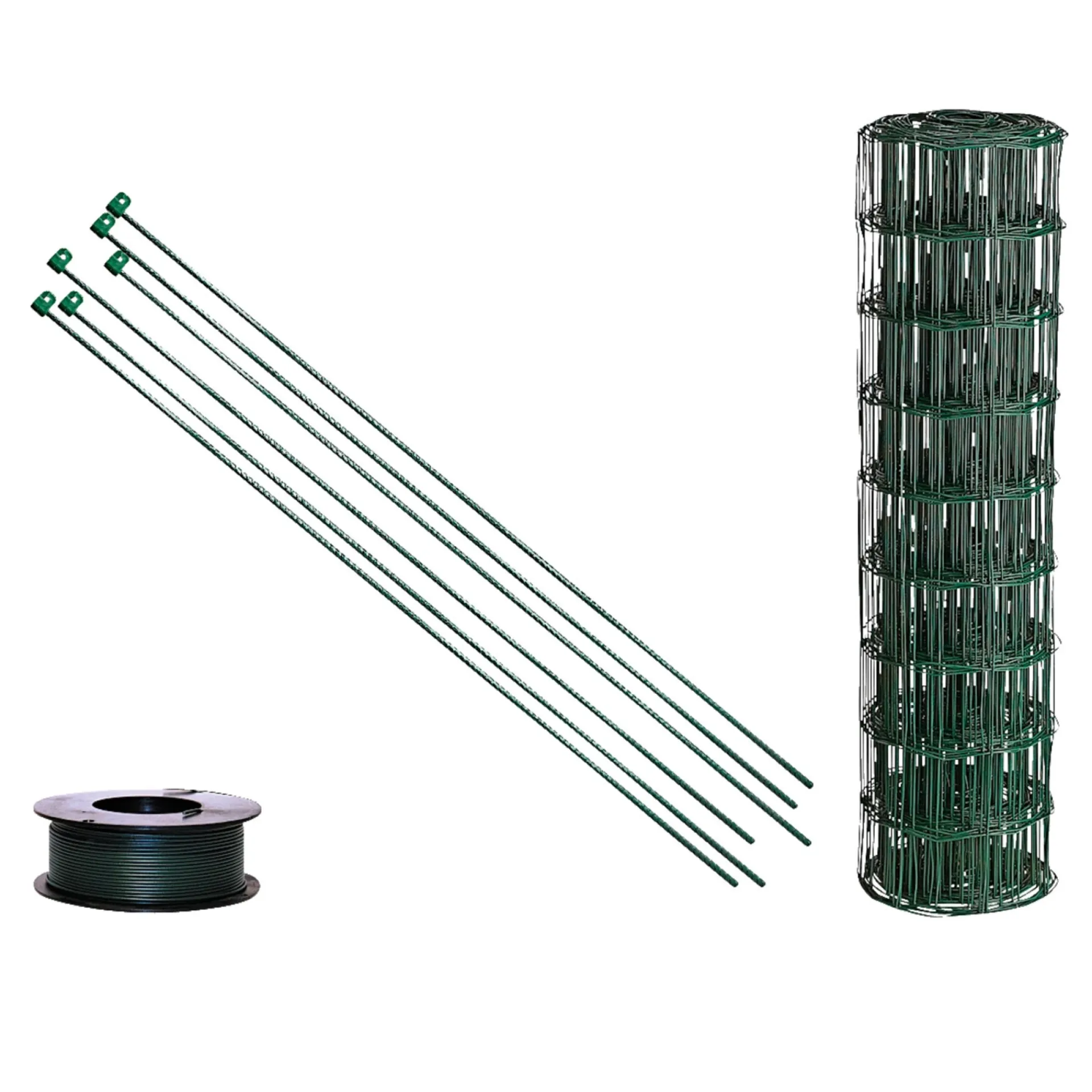 Hortus Trådhegn & Volierenet > HEGN GRØN PLASTBELAGT 0.90 X 75 M