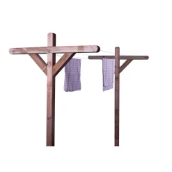 Hortus Tørrestativer > 801-010PC TØRRESTATIV NATUR TRÆ