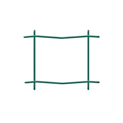 Hortus Trådhegn & Volierenet > PVC FRI TRÅDHEGN GRØN PLASTBELAGT 0.60 X 20 M