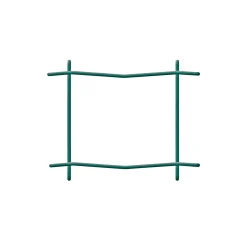 Hortus Trådhegn & Volierenet > PVC FRI TRÅDHEGN GRØN PLASTBELAGT 0.90 X 20 M