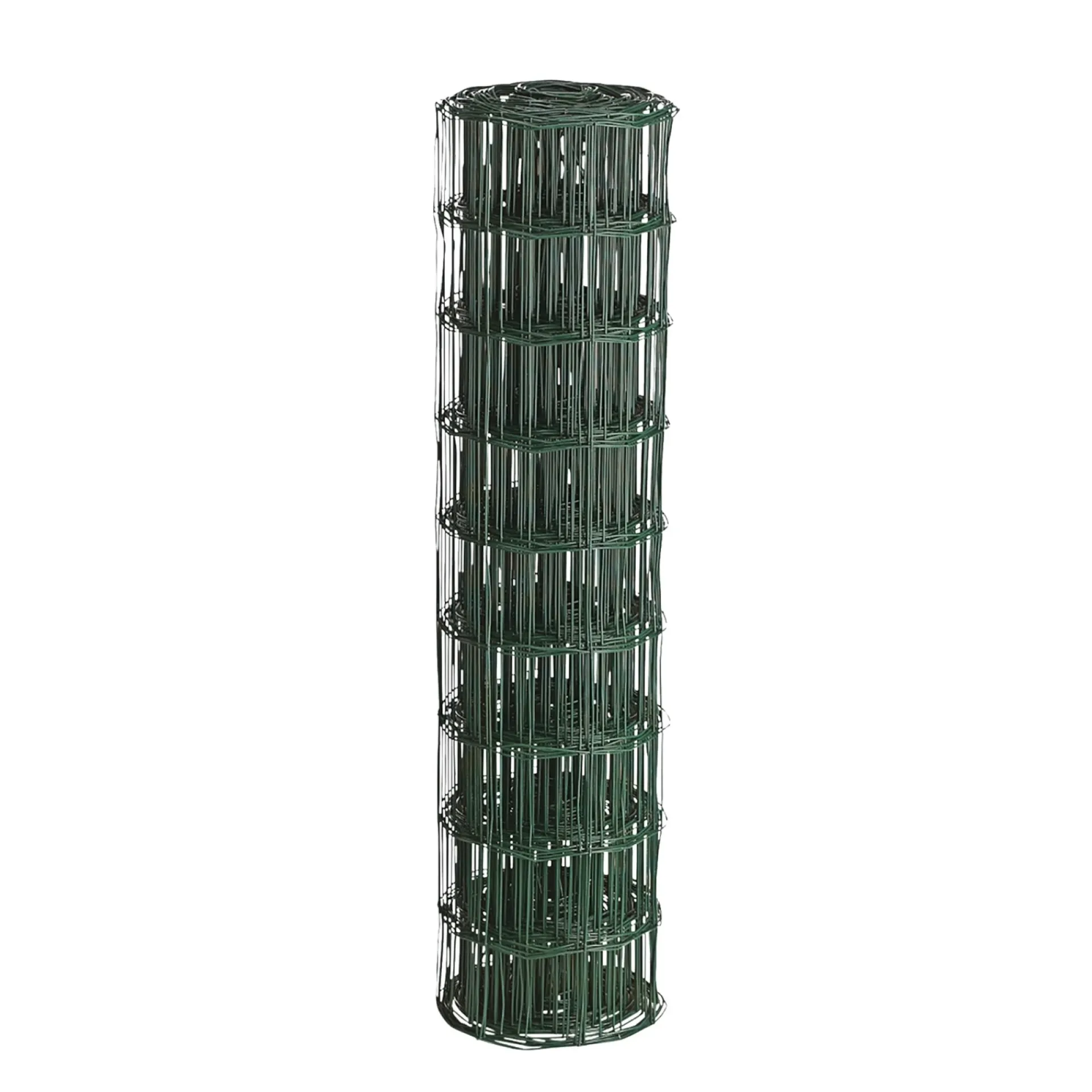 Hortus Trådhegn & Volierenet > PVC FRI TRÅDHEGN GRØN PLASTBELAGT 1.20 X 20 M