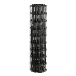 Hortus Trådhegn & Volierenet > PVC FRI TRÅDHEGN SORT PLASTBELAGT 0.90 X 20 M