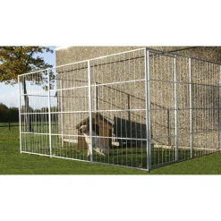 Hortus Tilbehør Hegn > SIDESEKTION HUNDEGÅRD 180 X 120 X 120 CM
