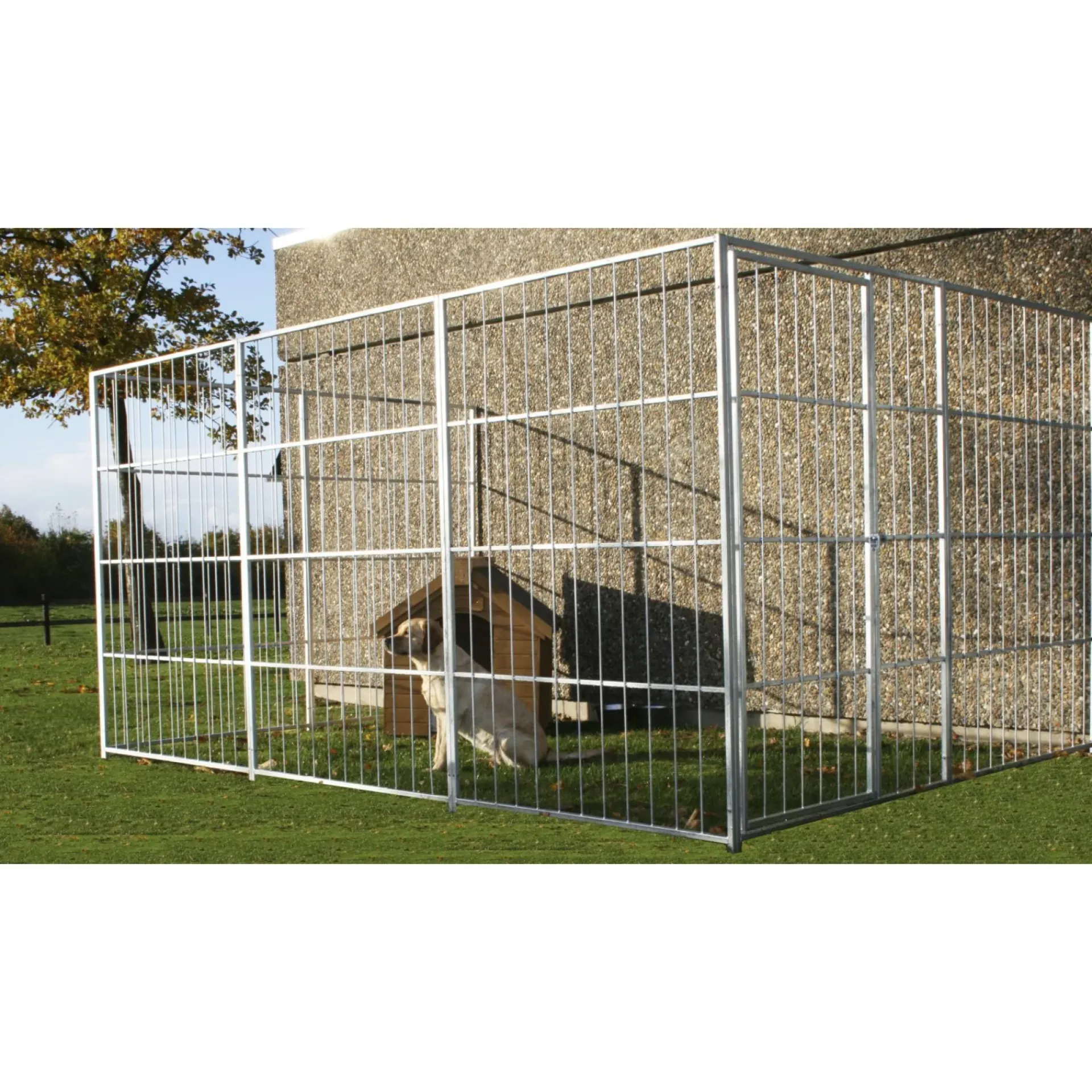 Hortus Tilbehør Hegn > SIDESEKTION HUNDEGÅRD 180 X 120 X 120 CM