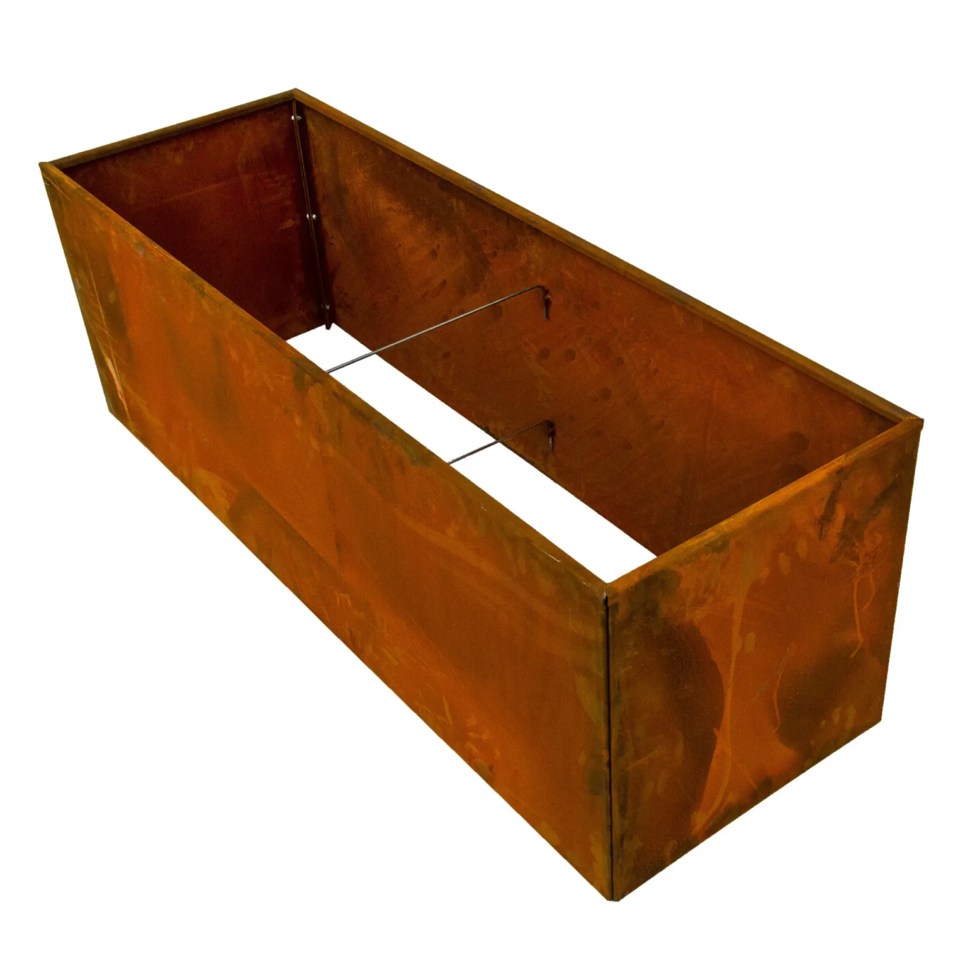 Hortus Højbede & Plantekasser > 210-902 UDEN BUND HØJBED RUST PATINA 40 X 120 X 40 CM