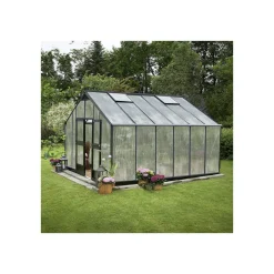 Juliana Drivhuse > GARTNER DRIVHUS 10 MM POLY ANTRACIT 16,2 M2