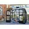 Juliana Orangerier > OASE ORANGERI 3 MM HÆRDET GLAS HELE BANER ANTRACIT 8,8 M2
