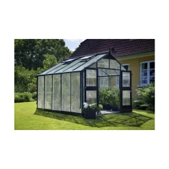 Juliana Drivhuse > PREMIUM DRIVHUS 10 MM POLY ANTRACIT 10,9 M2