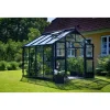 Juliana Drivhuse > PREMIUM EKSKL. SOKKEL DRIVHUS 10 MM POLY ANTRACIT 8,8 M2