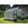 Juliana Drivhuse > PREMIUM EKSKL. SOKKEL DRIVHUS 10 MM POLY ALUMINIUM 10,9 M2