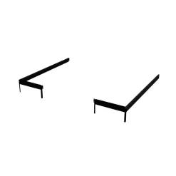 Juliana Vægdrivhuse > VERANDA VÆGDRIVHUS 3MM HÆRD GLAS HELE BANER,10MM POLYTAG ANTRACIT 6,6 M2