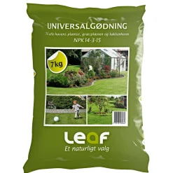 Leaf Gødning & Kalk > UNIVERSALGØDNING 7 KG