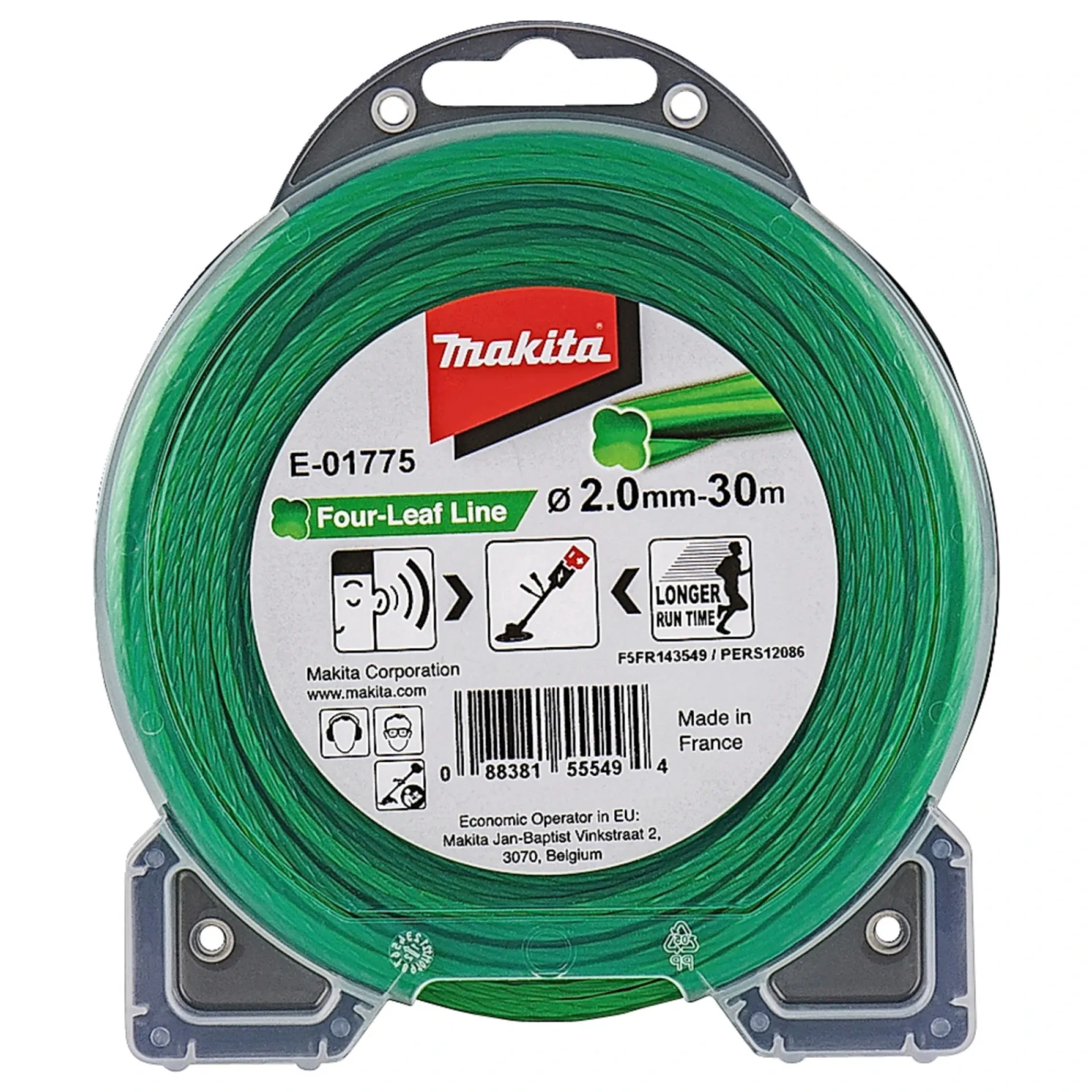 Makita Tilbehør Havemaskiner > FOUR-LEAF E-01775 TRIMMERTRÅD